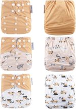 Baby Cloth Diapers One Size Adjustable Washable Reusable for Baby Girls and Boys - Image 2